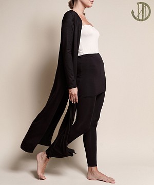 BAMBOO MAXI LONG CARDIGAN