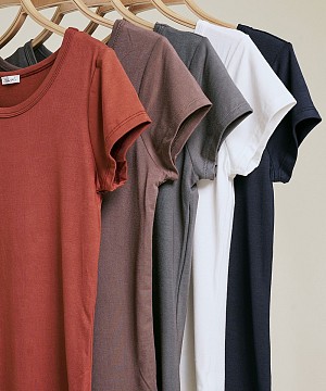 BAMBOO BASIC CREW  NECK TOP PACKDEAL