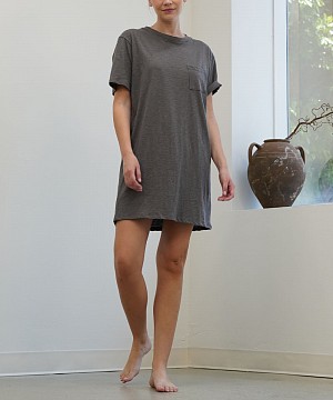 COTTON T SHIRT DRESS