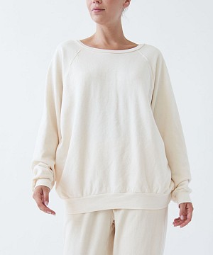 GARMENT DYE FRENCH TERRY PULLOVER