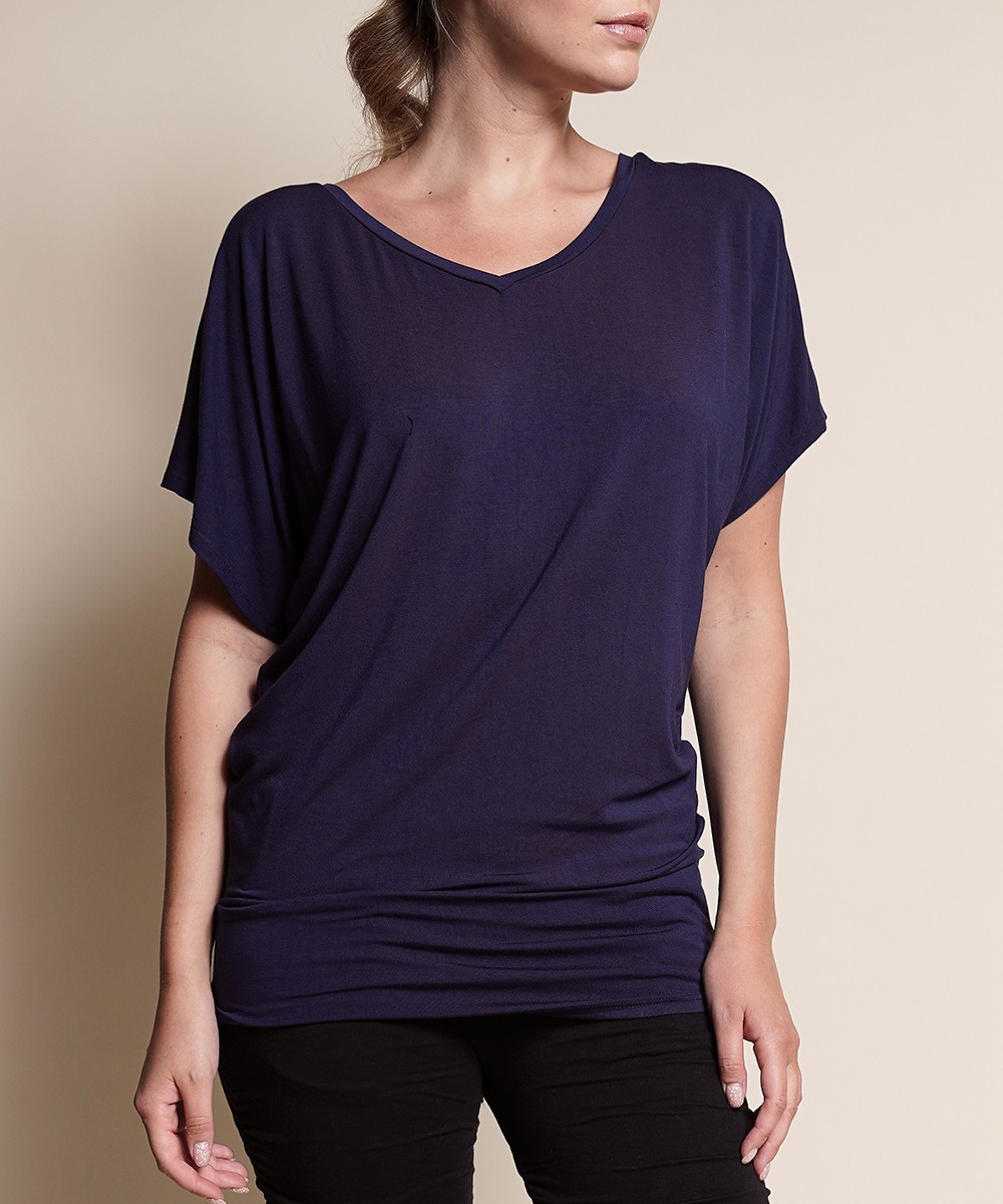 Bamboo SK signature V neck Tunic