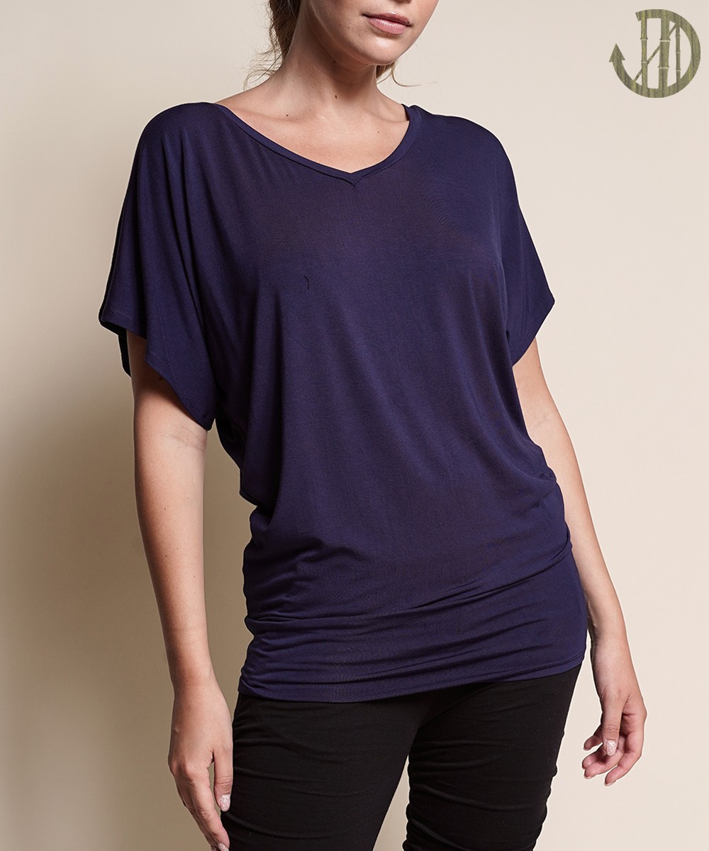 Bamboo SK signature V neck Tunic