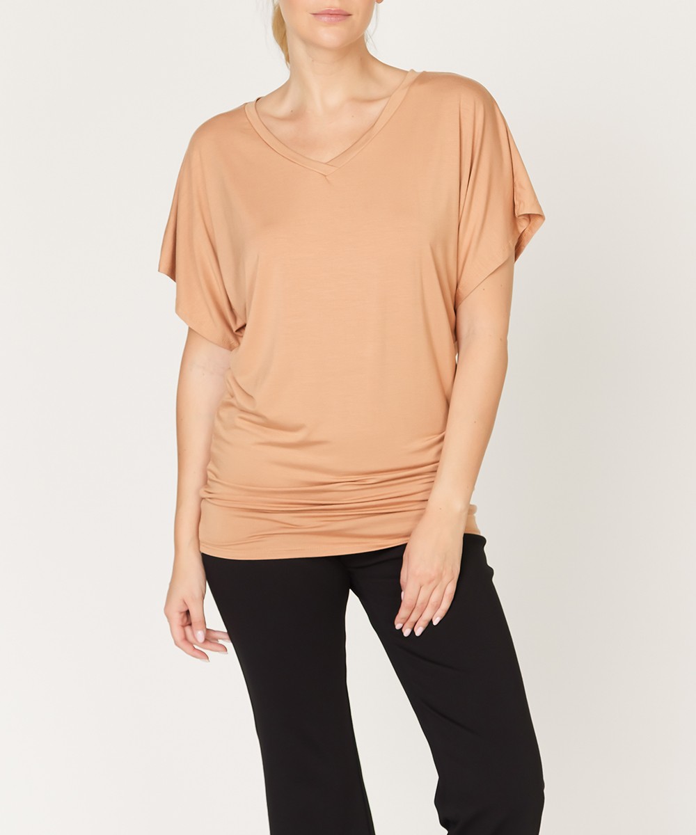 Bamboo SK signature V neck Tunic