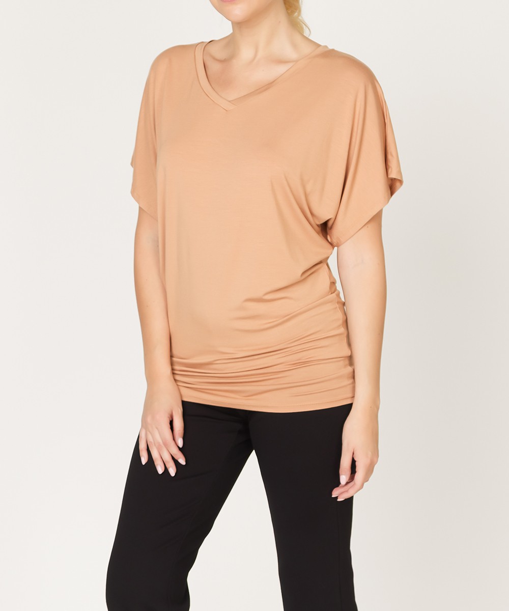 Bamboo SK signature V neck Tunic