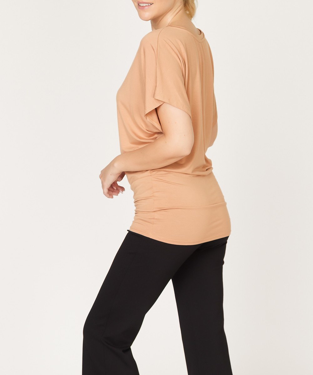 Bamboo SK signature V neck Tunic