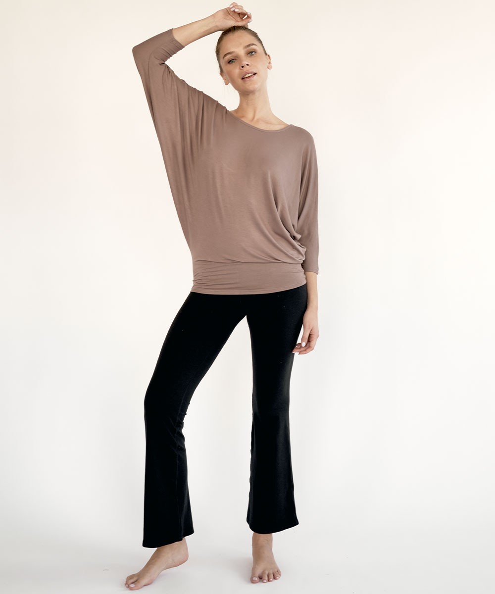 BAMBOO SIDE DRAPE DOLMAN 