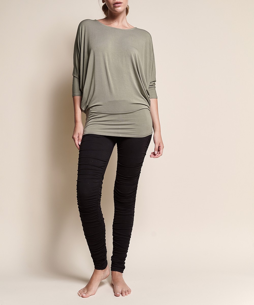 BAMBOO SIDE DRAPE DOLMAN 