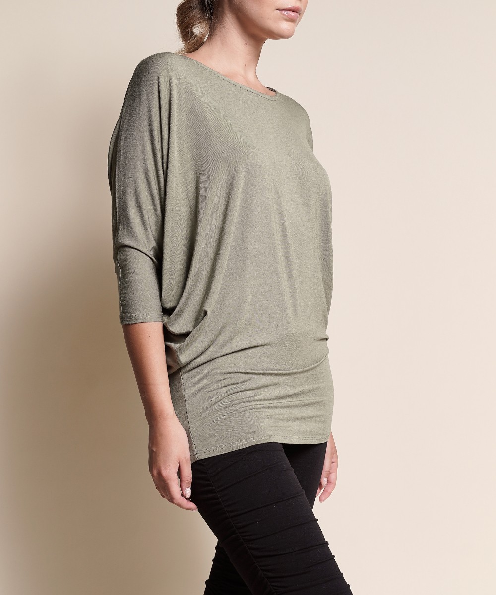 BAMBOO SIDE DRAPE DOLMAN 