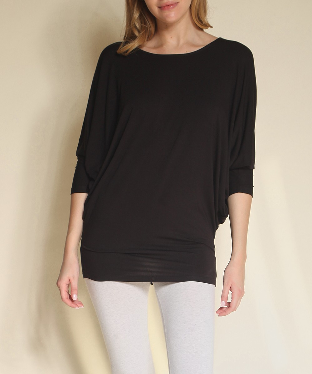 BAMBOO SIDE DRAPE DOLMAN 