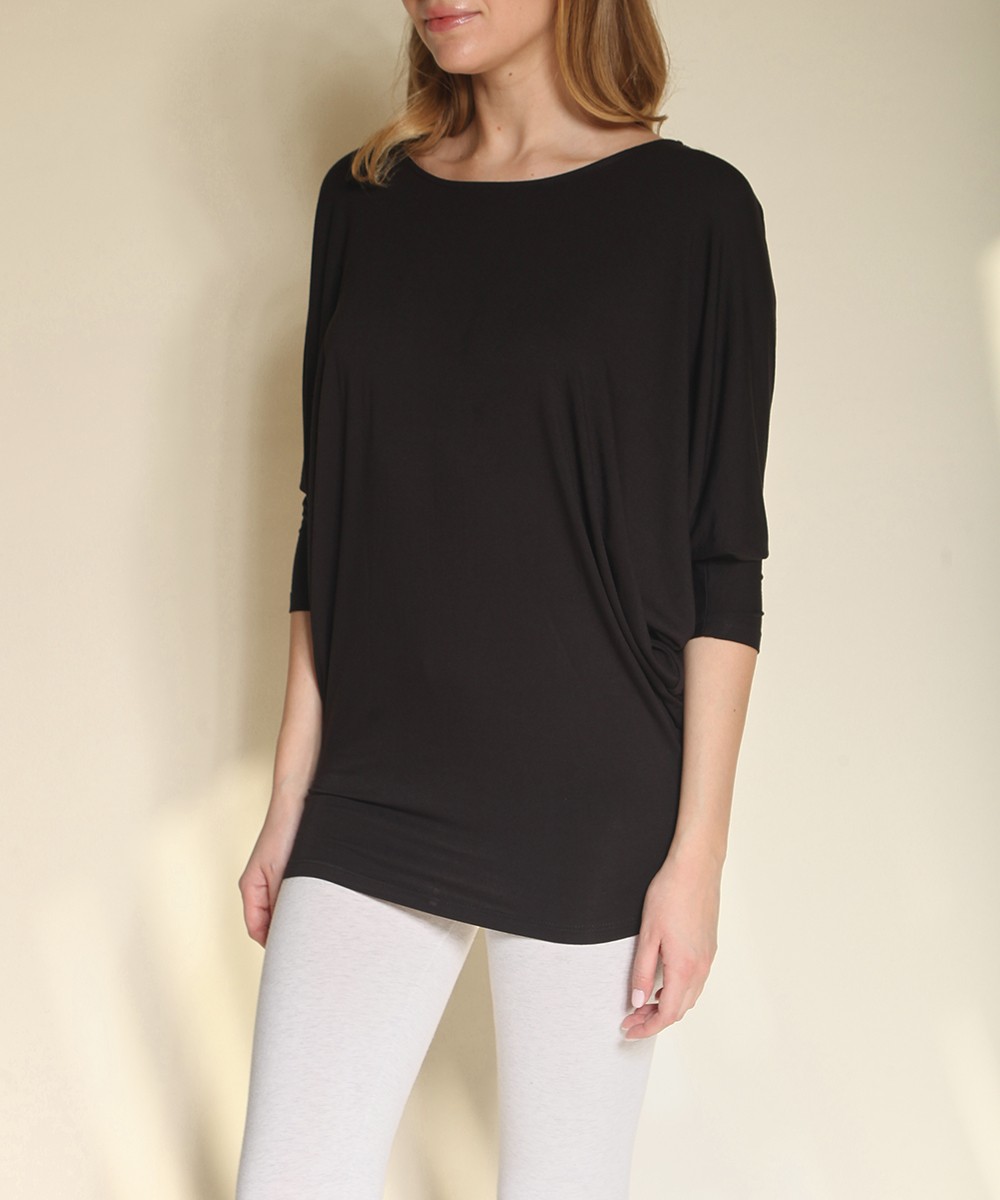 BAMBOO SIDE DRAPE DOLMAN 