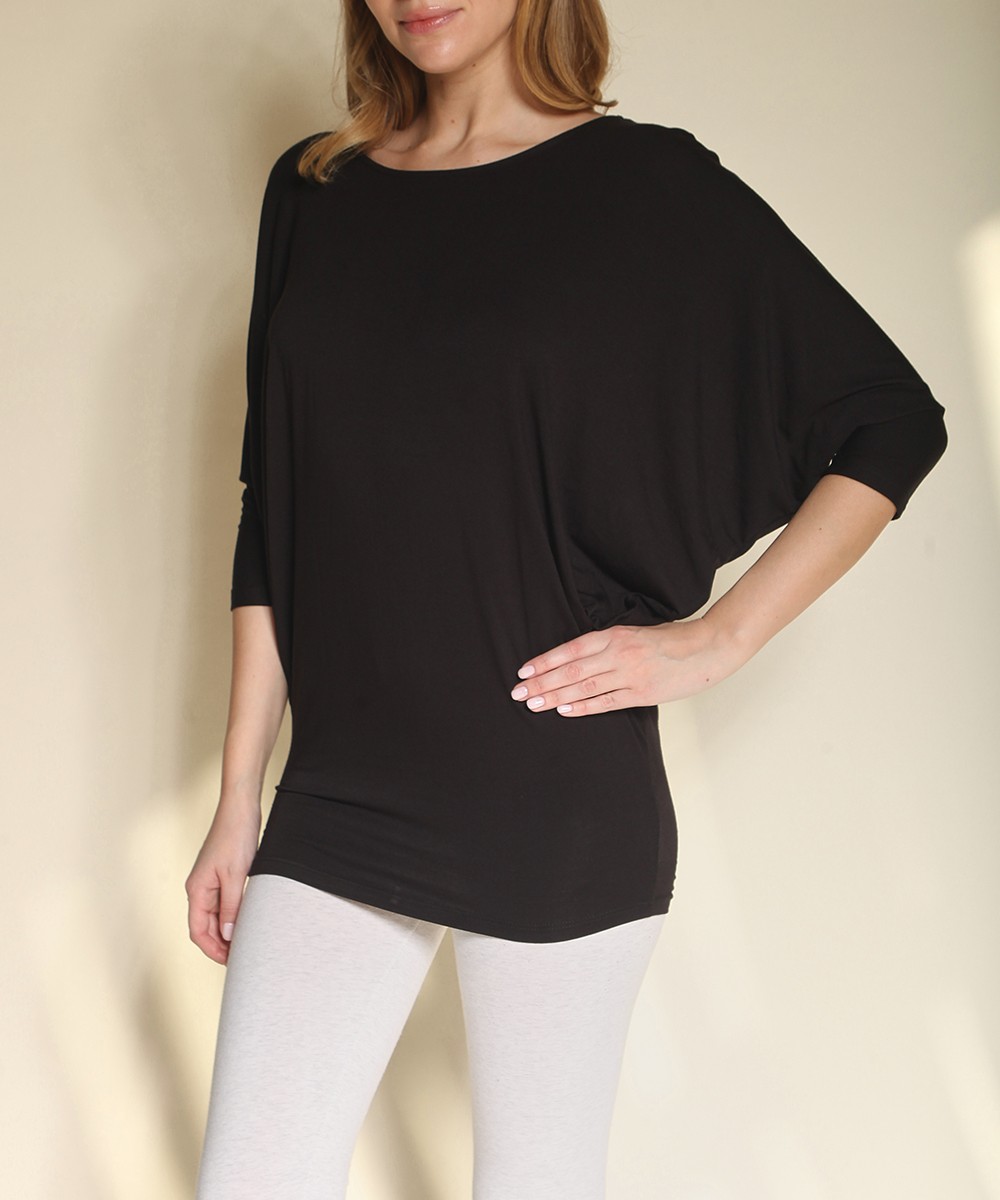 BAMBOO SIDE DRAPE DOLMAN 