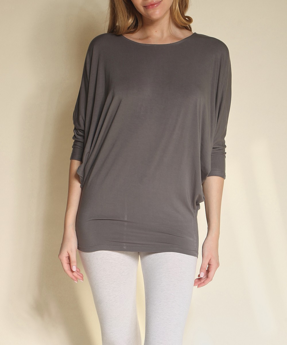 BAMBOO SIDE DRAPE DOLMAN 