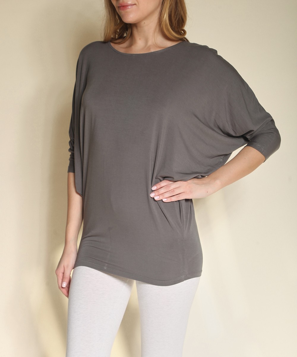 BAMBOO SIDE DRAPE DOLMAN 