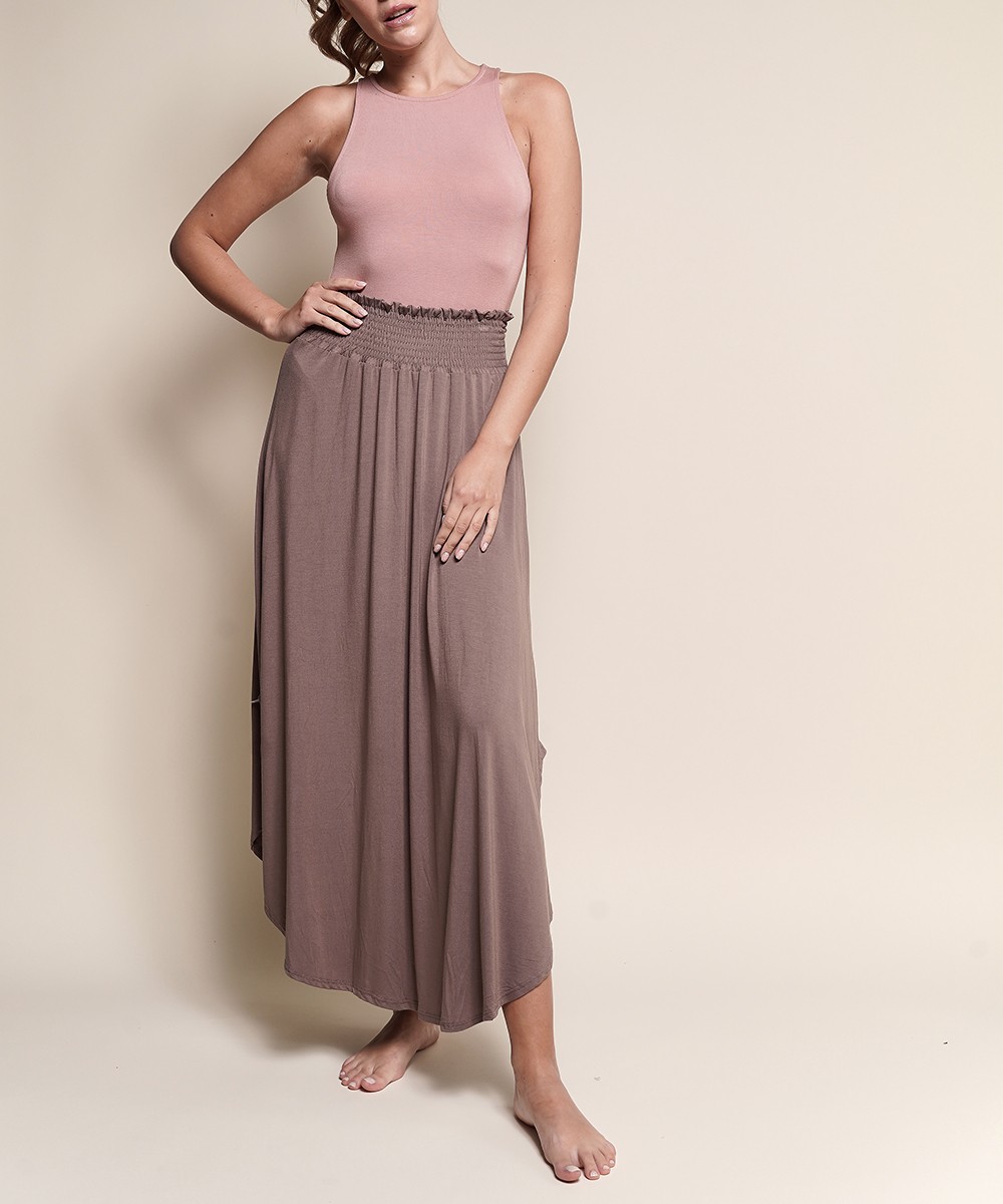 Bamboo maxi skirt