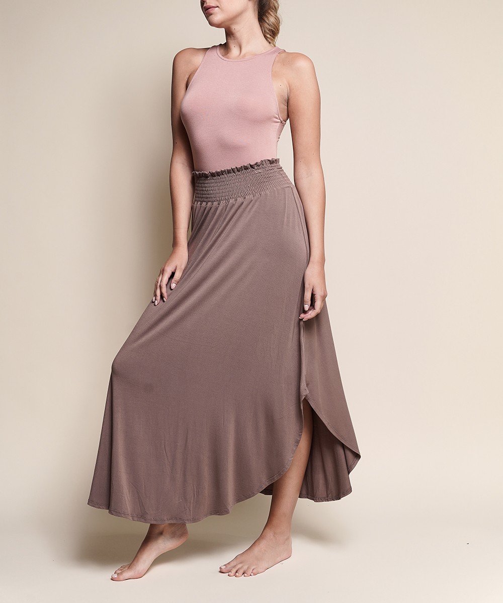 Bamboo maxi skirt