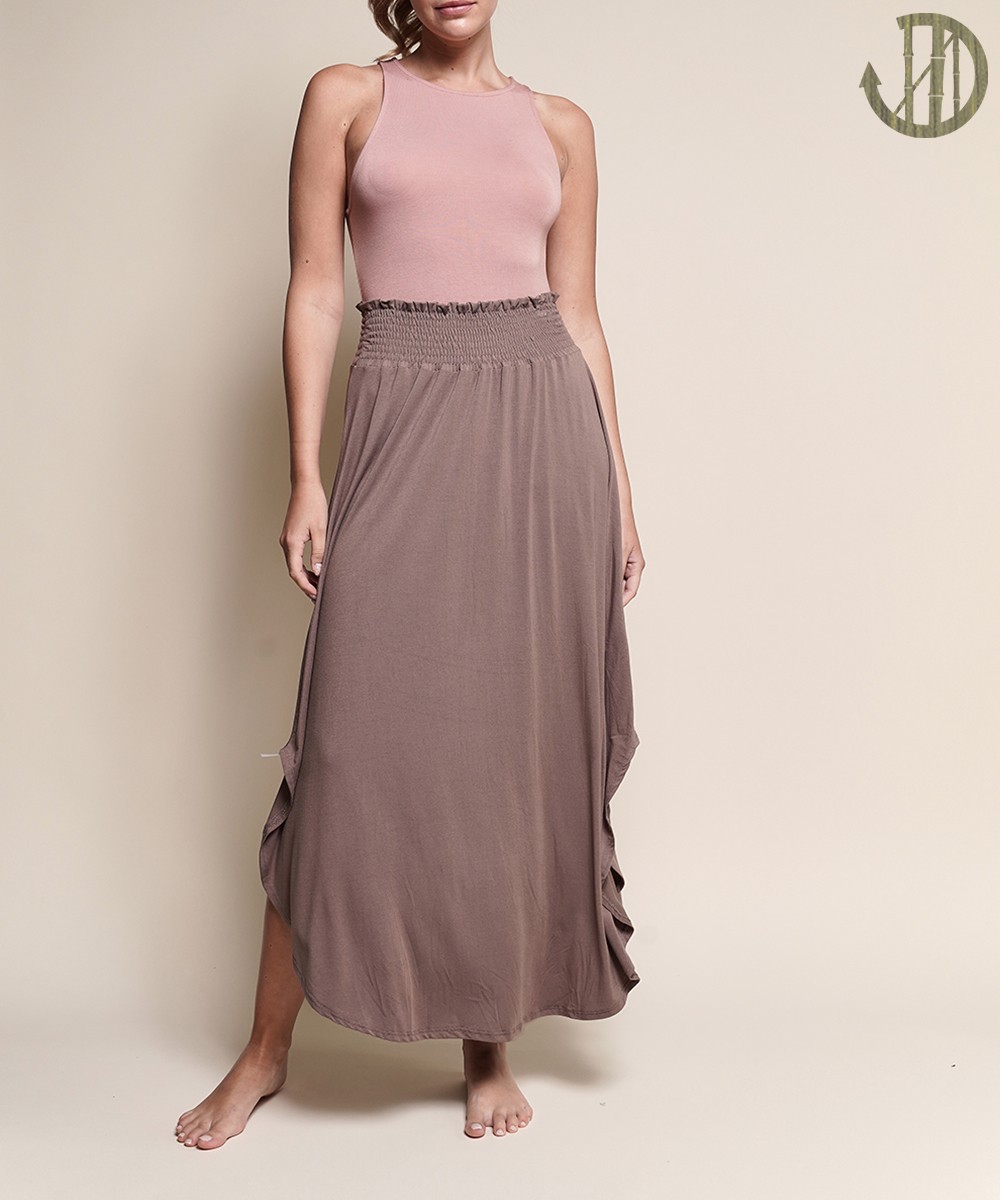 Bamboo maxi skirt