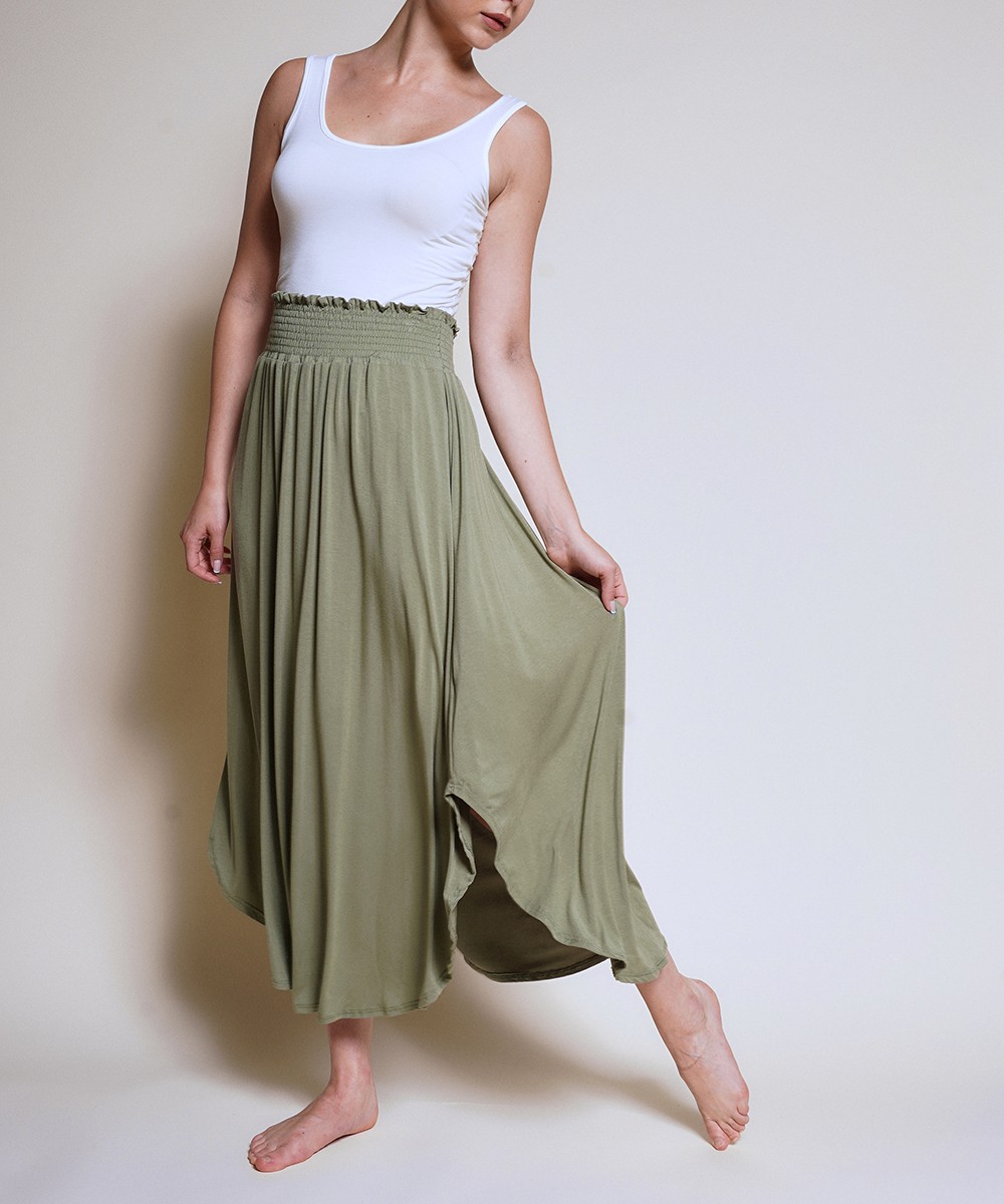 Bamboo maxi skirt