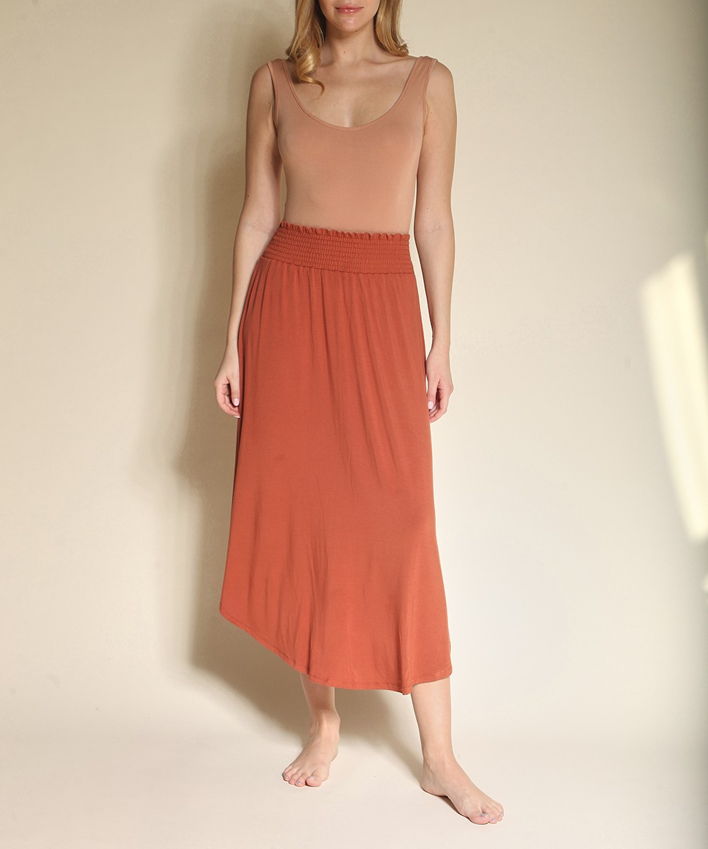 Bamboo maxi skirt