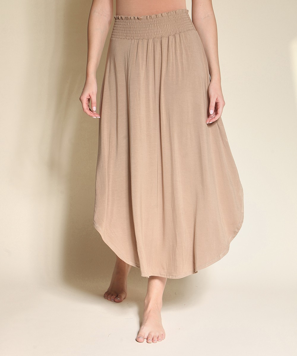 Bamboo maxi skirt