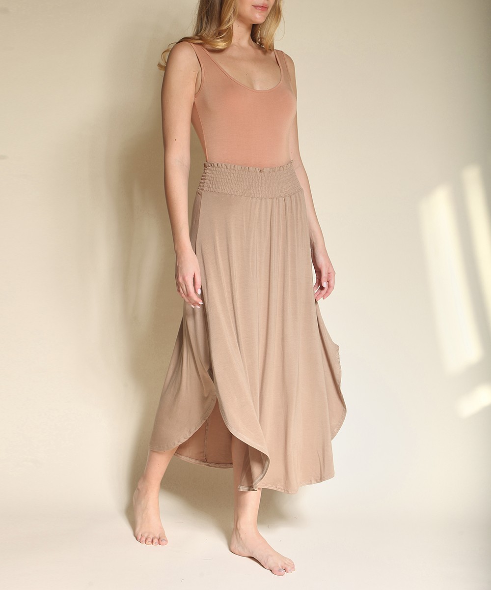 Bamboo maxi skirt