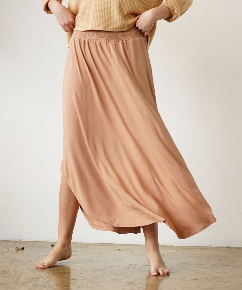 Bamboo maxi skirt