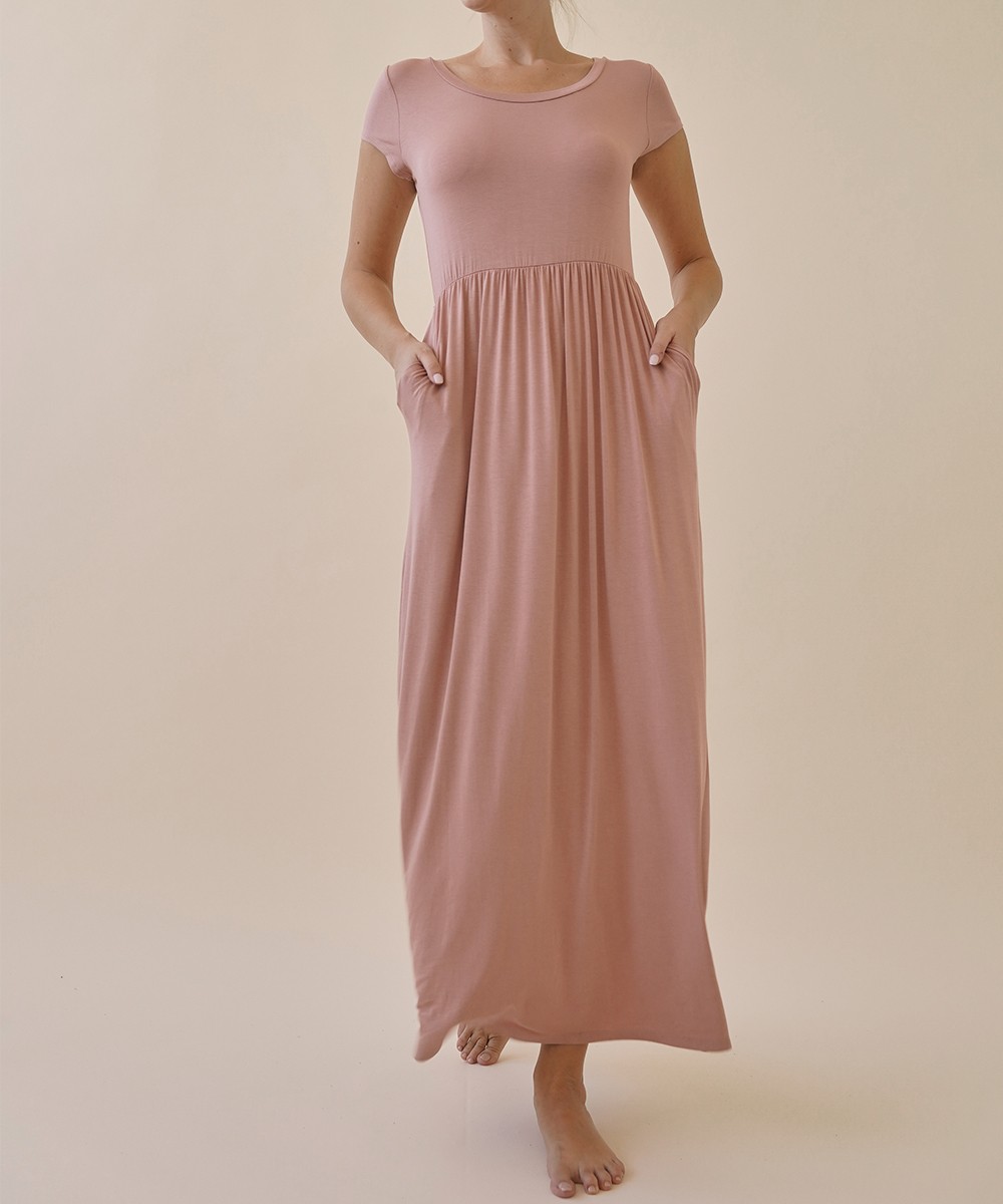 Bamboo babydoll long dress