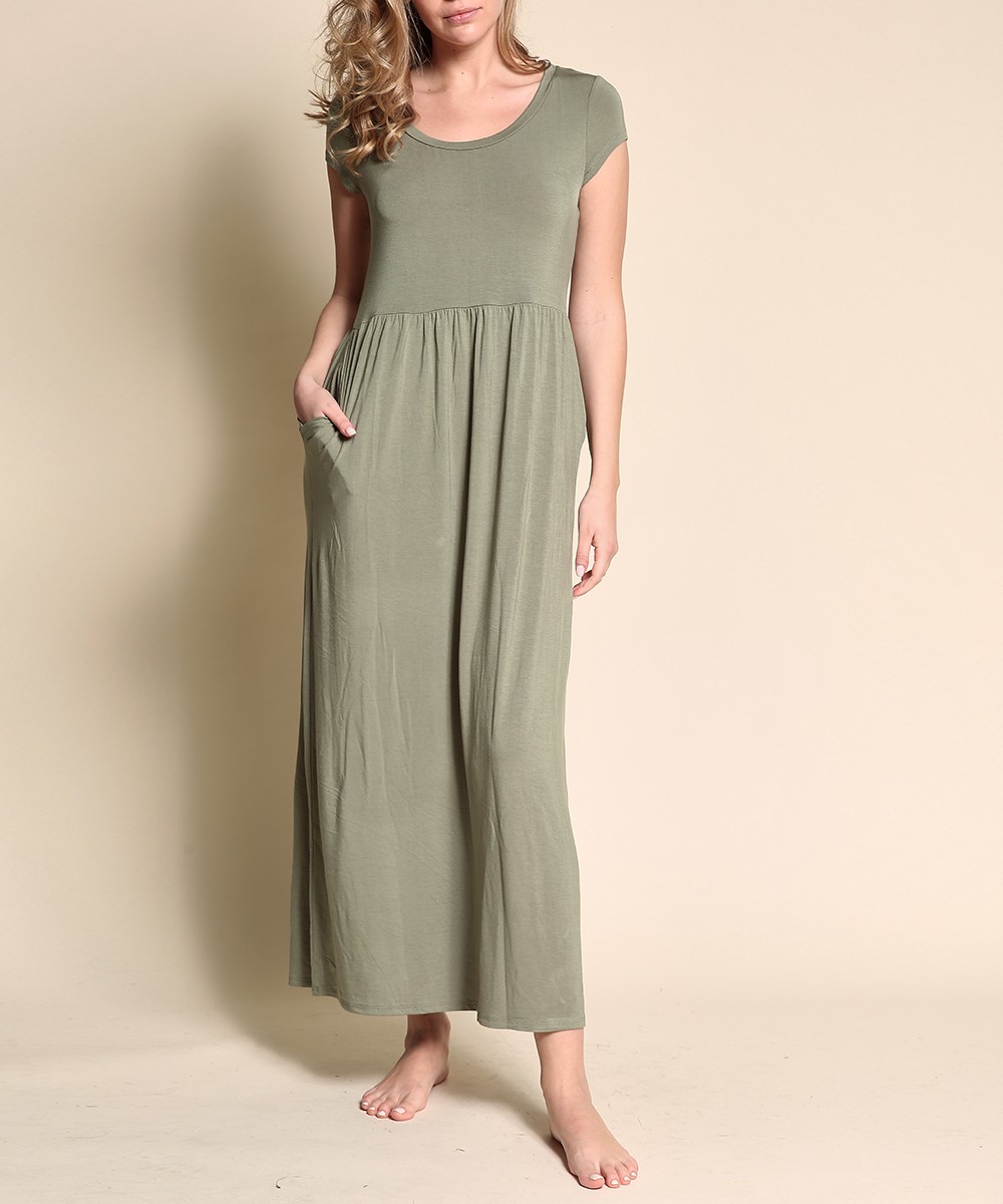 Bamboo babydoll long dress