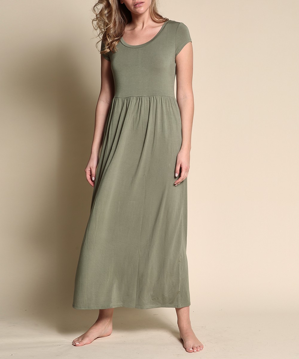 Bamboo babydoll long dress