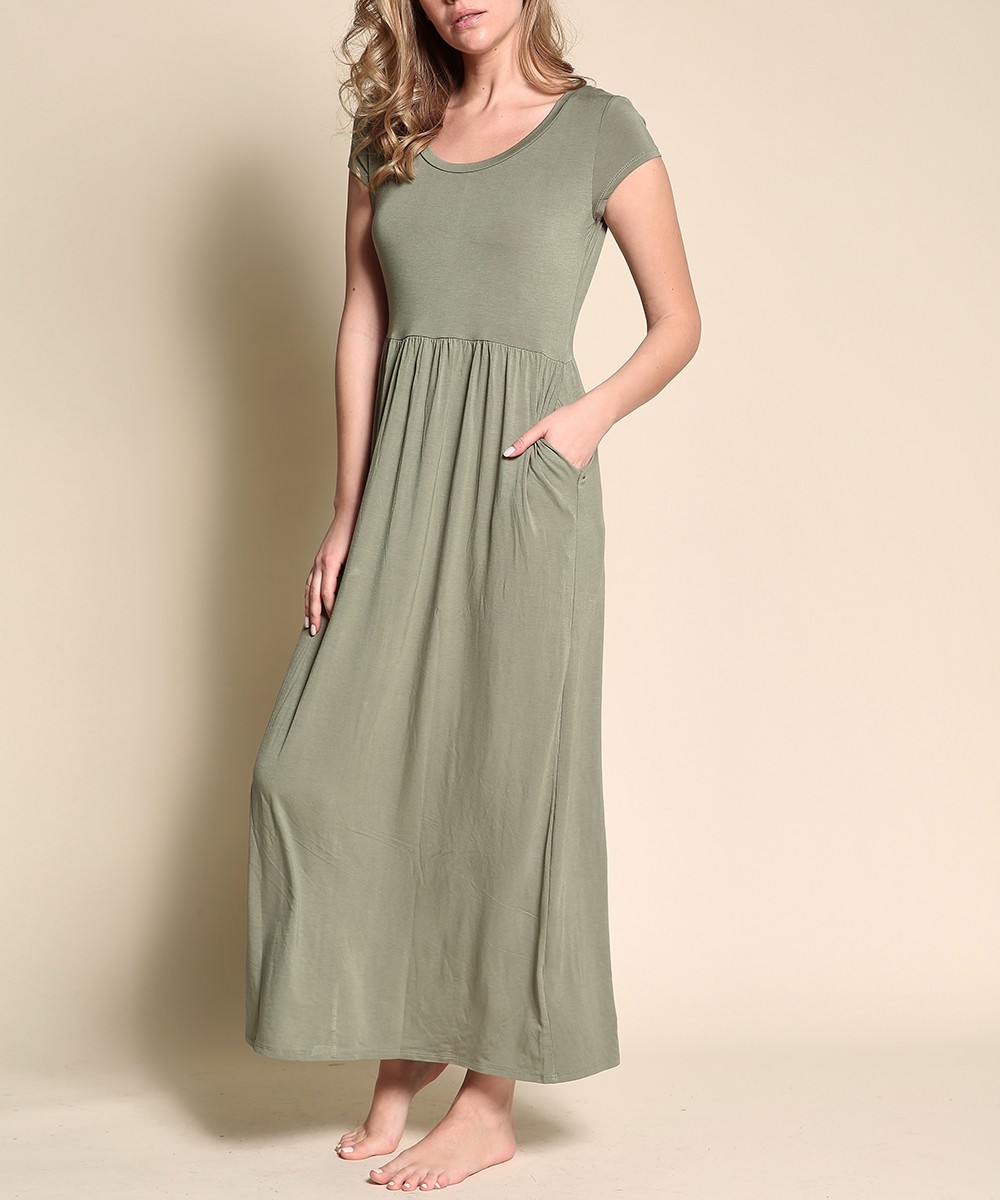 Bamboo babydoll long dress