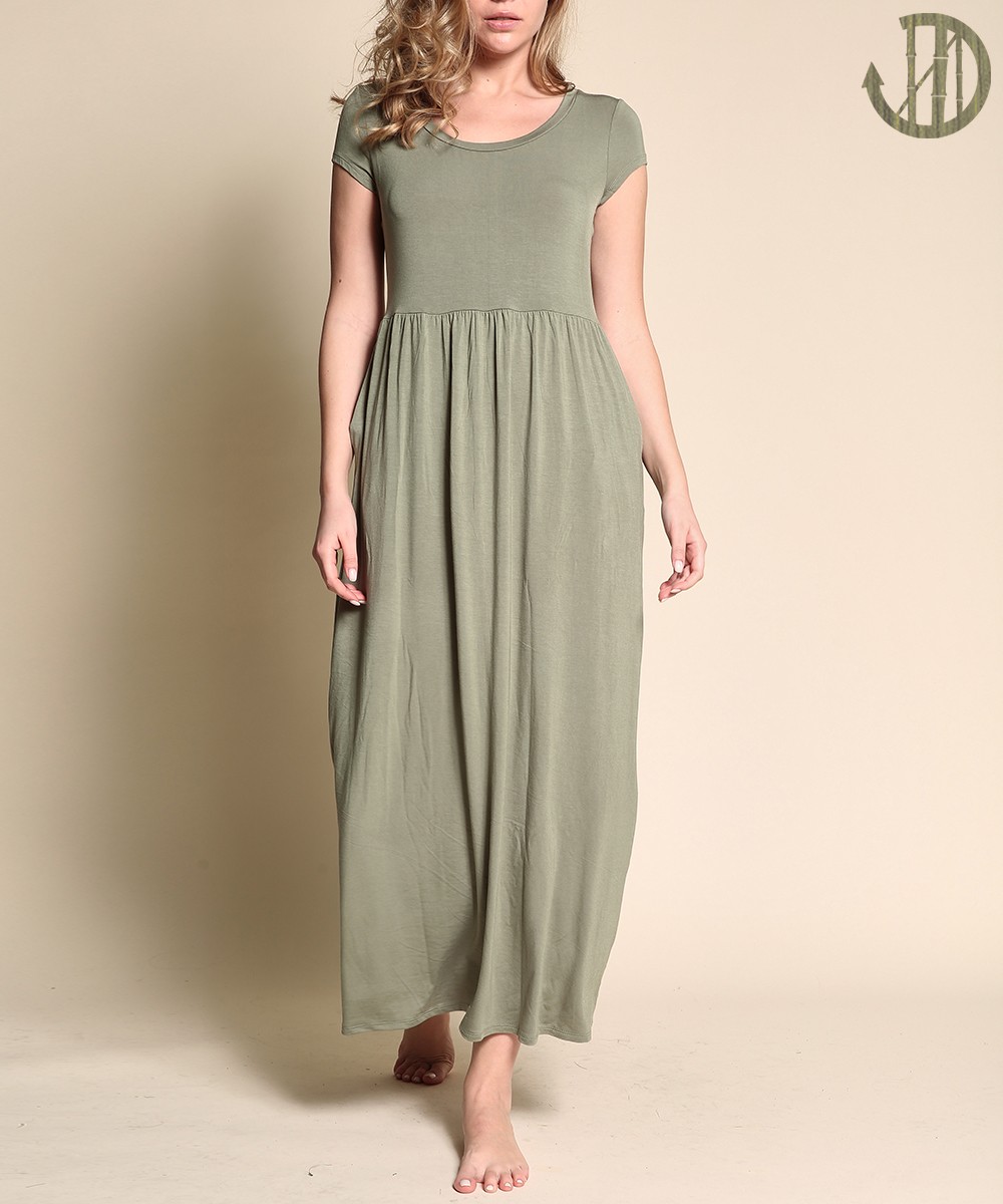 Bamboo babydoll long dress