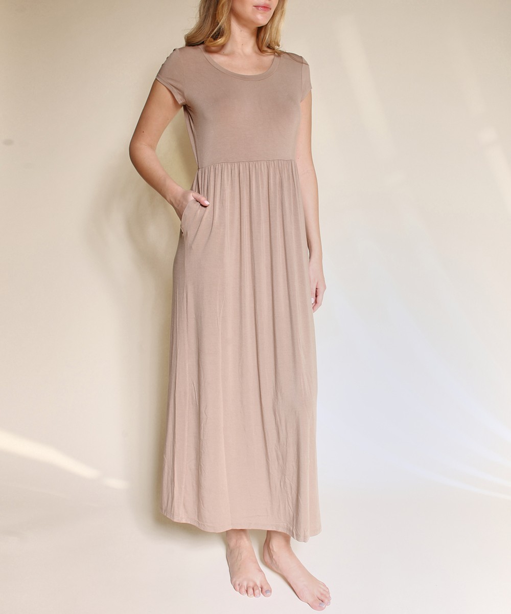 Bamboo babydoll long dress