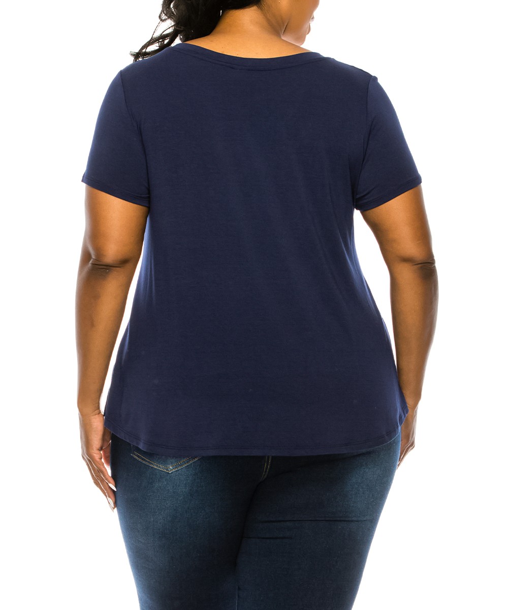 Bamboo classic top plus size