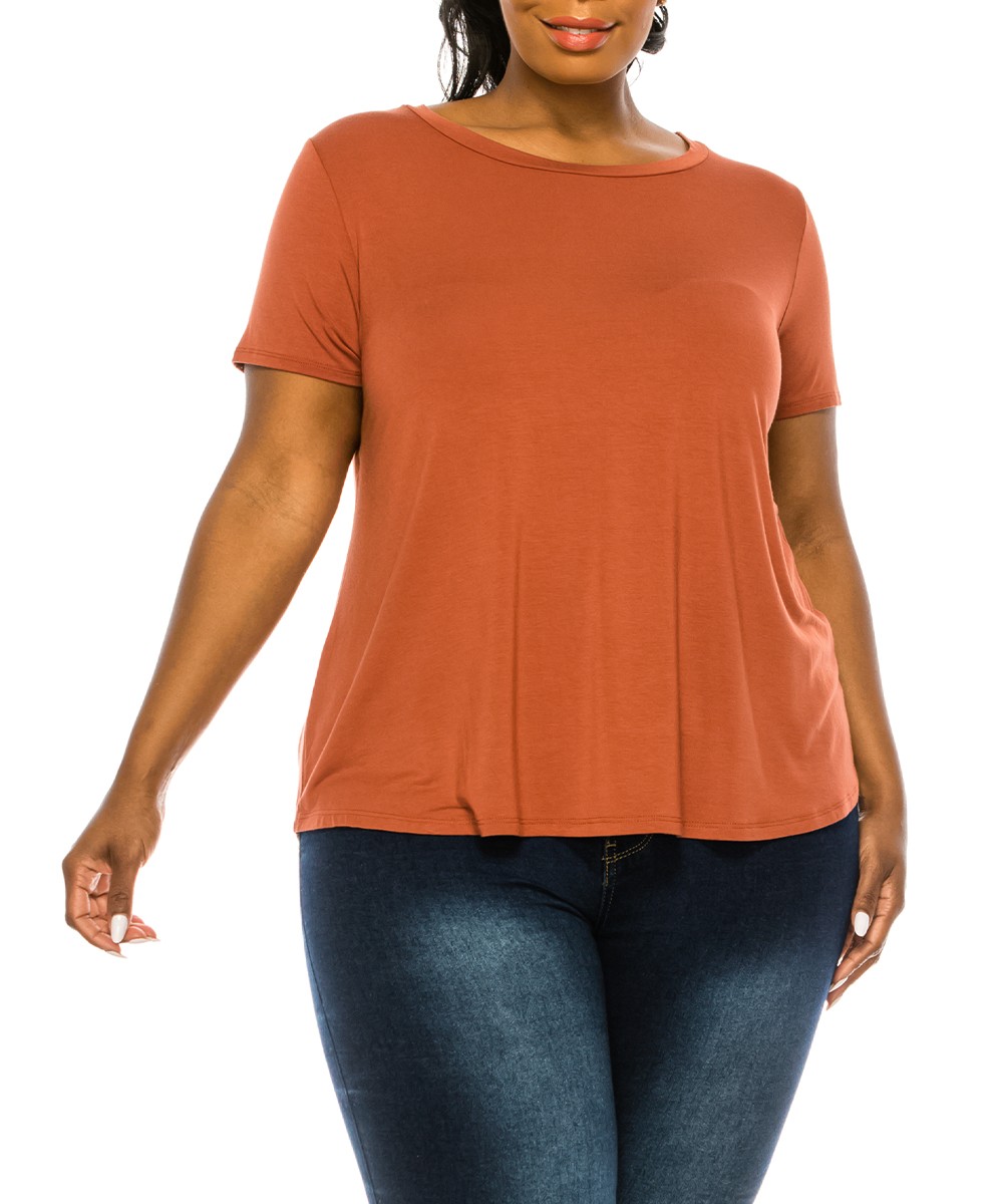 Bamboo classic top plus size