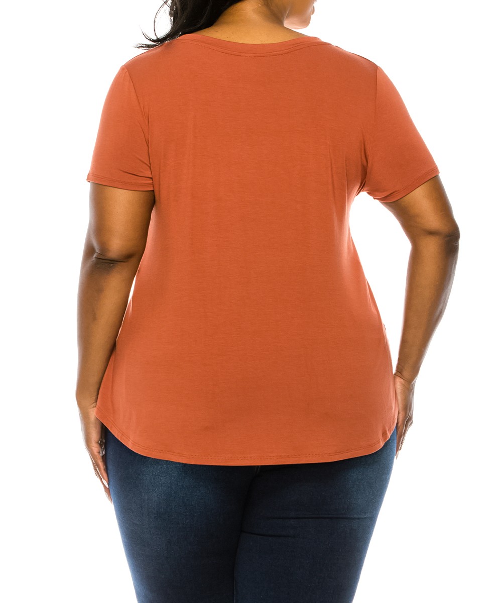 Bamboo classic top plus size