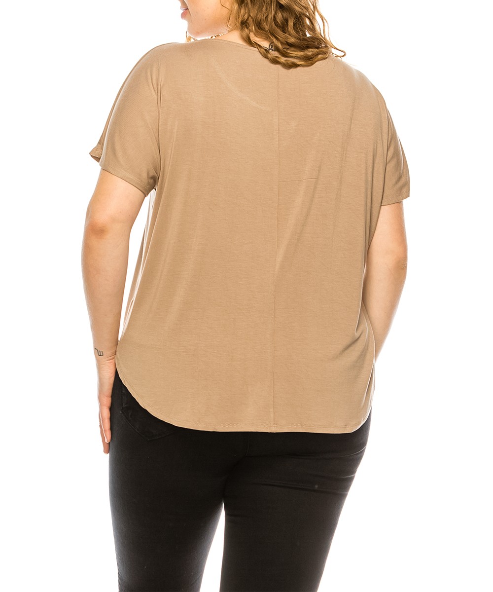 Bamboo classic top plus size