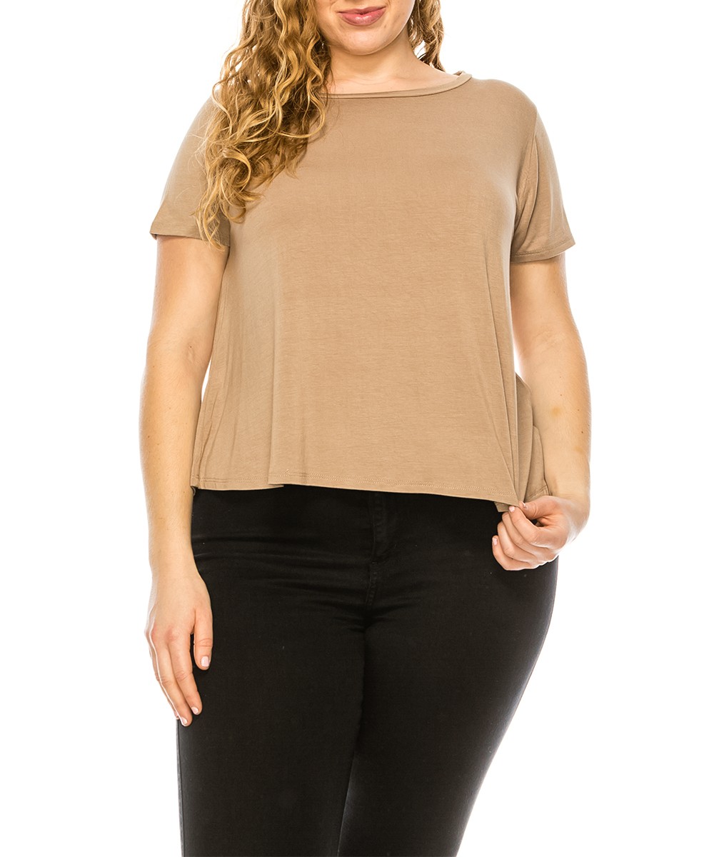 Bamboo classic top plus size