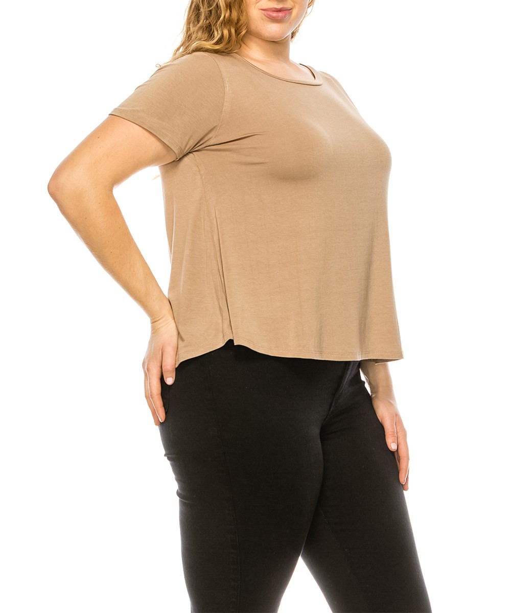 Bamboo classic top plus size