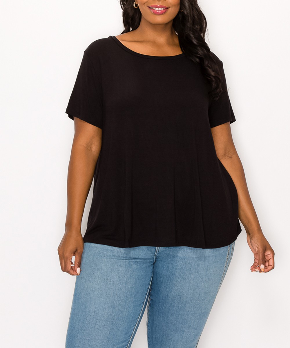 Bamboo classic top plus size