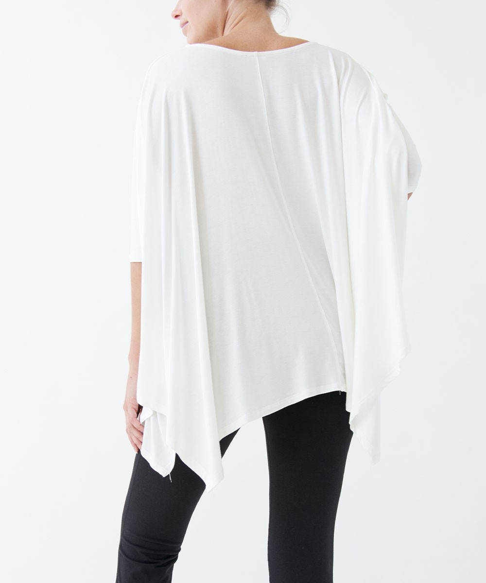 Bamboo Poncho Tunic Top