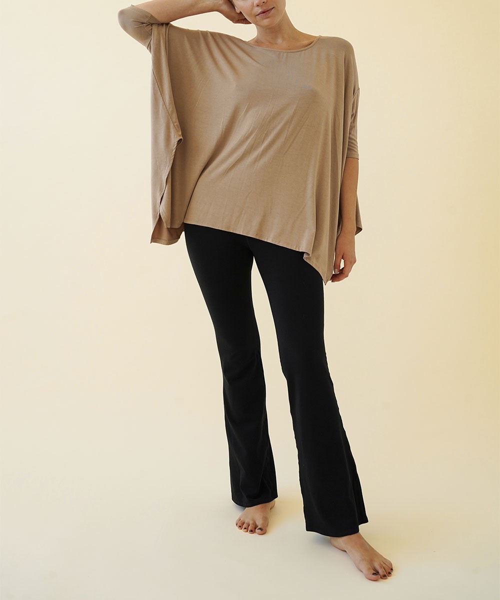 Bamboo Poncho Tunic Top