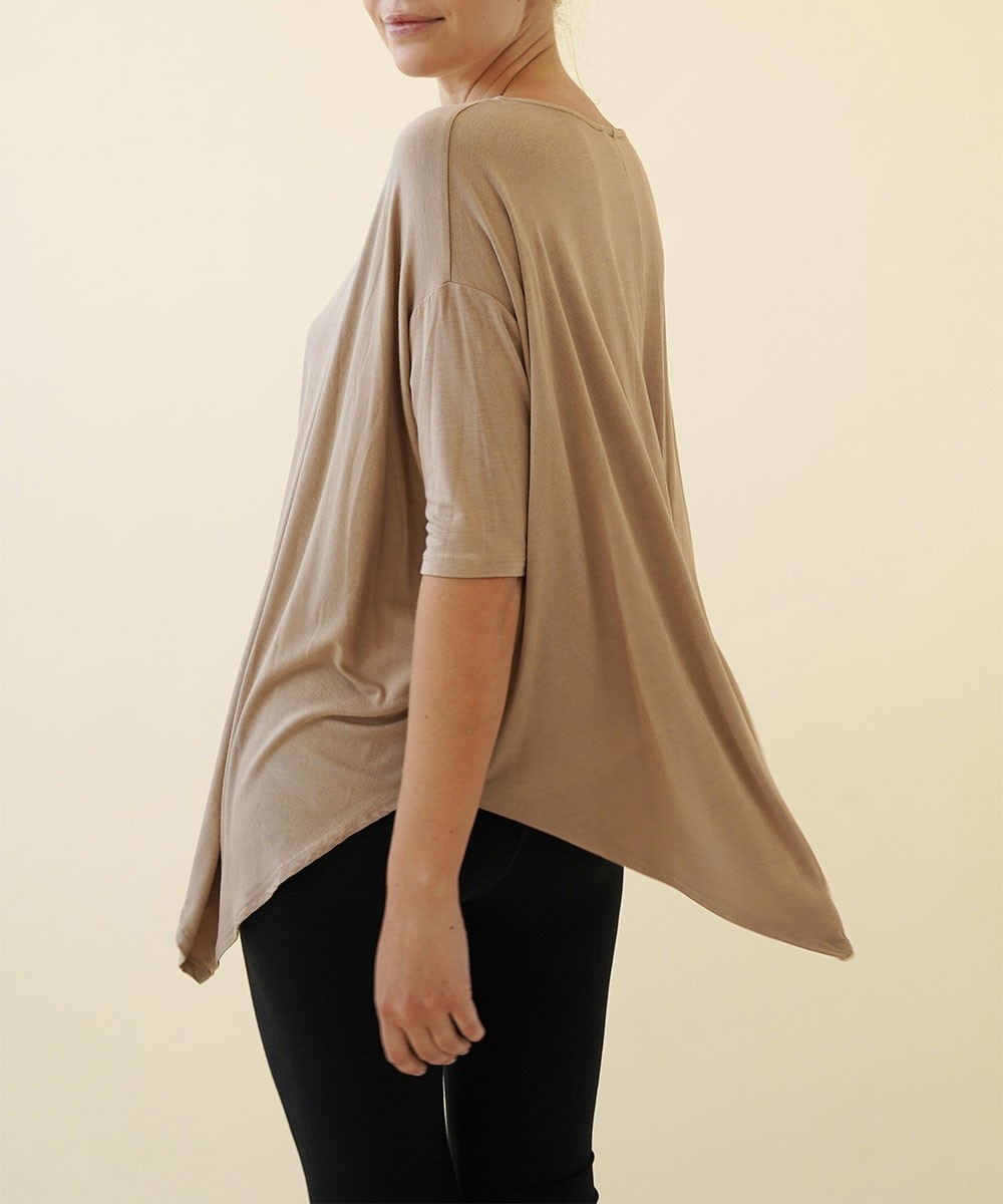 Bamboo Poncho Tunic Top