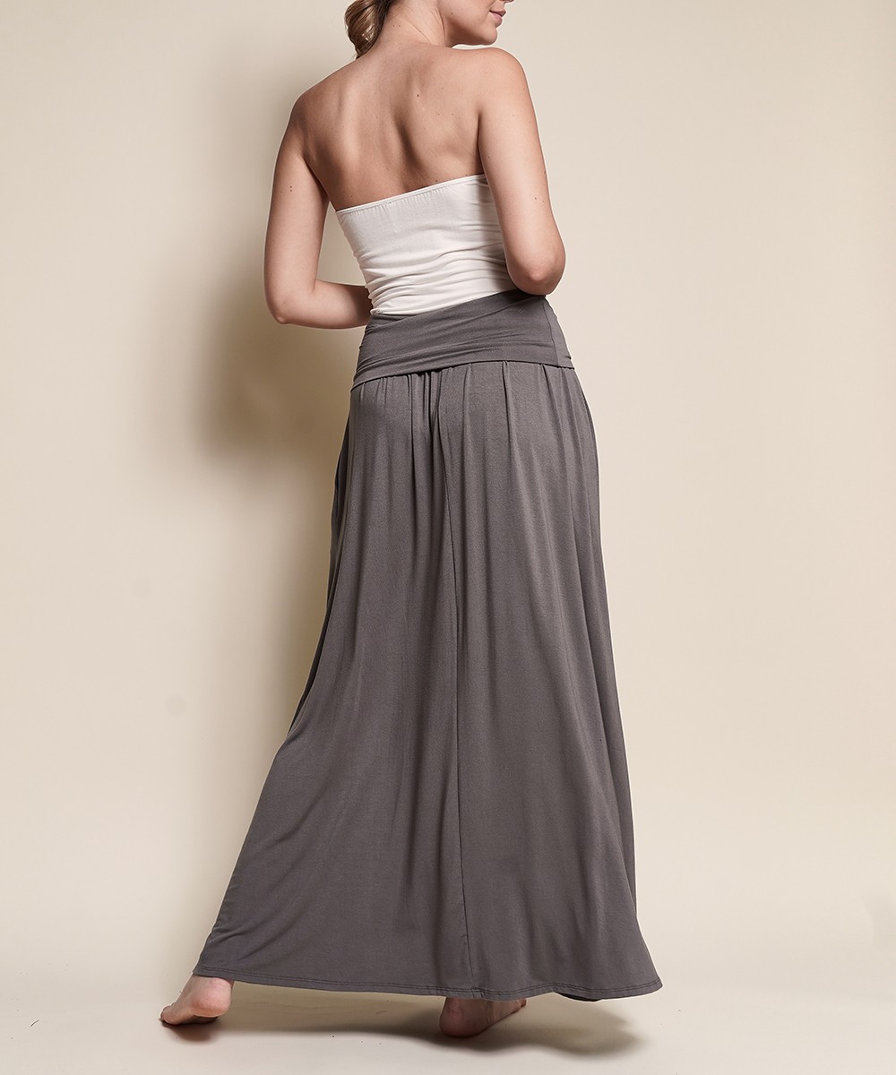 Bamboo Yoga Maxi Skirt