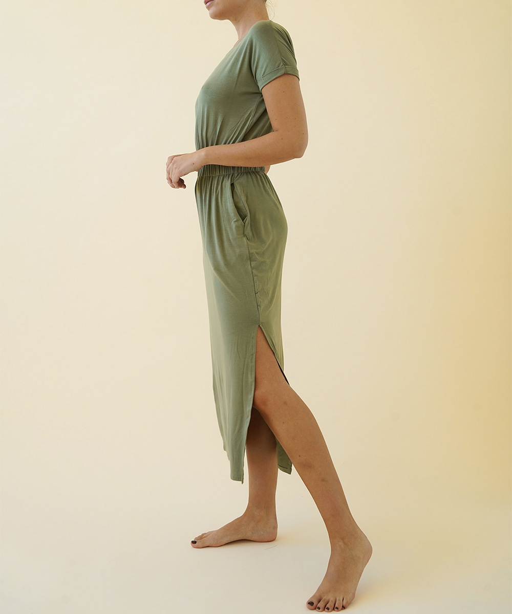 Bamboo Palm dress