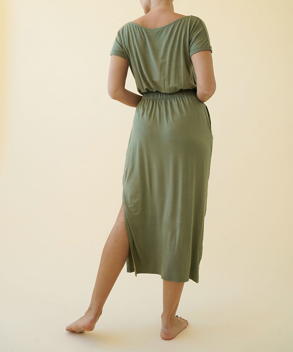 Bamboo Palm dress