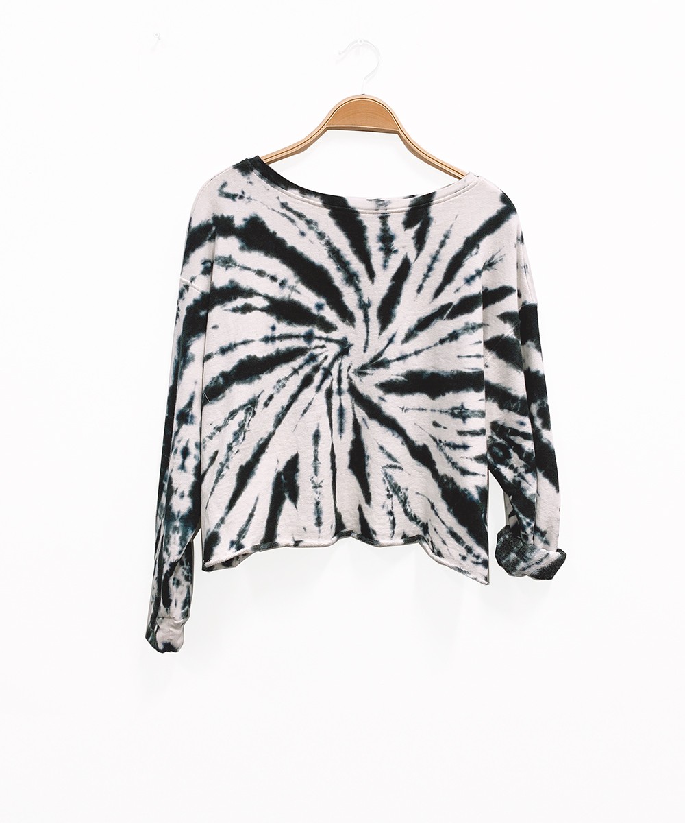 VINTAGE TIE DYE CROP