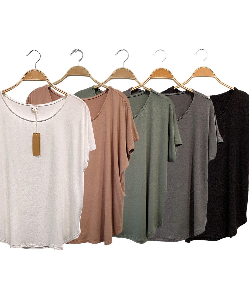 BAMBOO DOLMAN TOP PACKDEAL