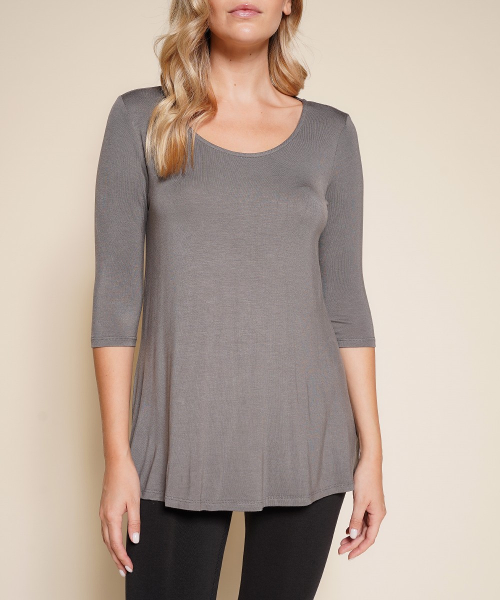 BAMBOO ELBOW TUNIC T