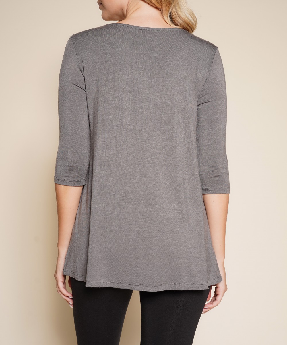 BAMBOO ELBOW TUNIC T