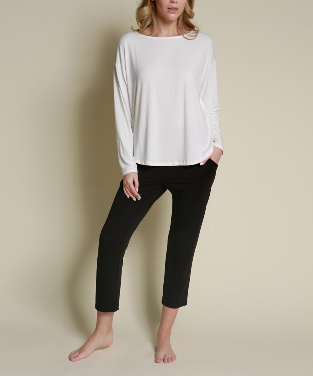 Bamboo Dolman long sleeve top