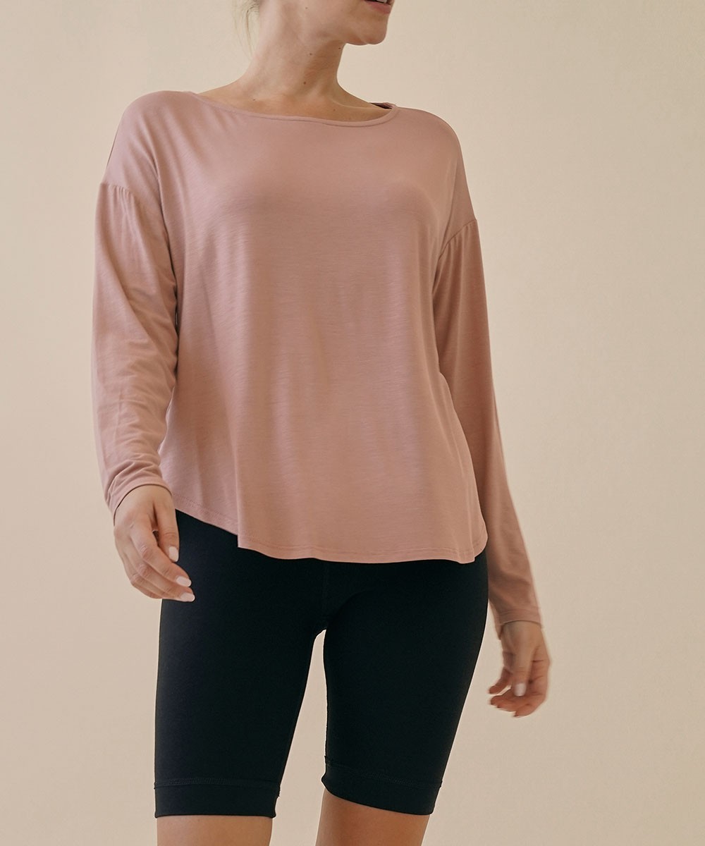 Bamboo Dolman long sleeve top